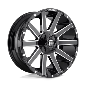 Fuel – D615 CONTRA – Black – 20″x9″ 20mm – Summer Wheels – D61520909857